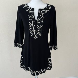 White House Black Market Chain Shirt